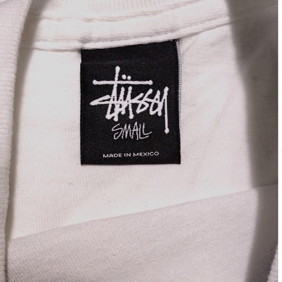 Stussy ALE John K Trust the Rat Graphic T Shirt White Mens Size Small - Picture 6 of 6